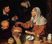 Diego Velazquez Old Woman Frying Eggs Sweden oil painting artist
